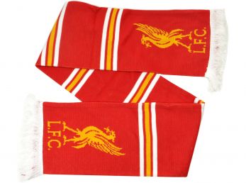 Liverpool Bar Scarf Jacquard Knit Scarf