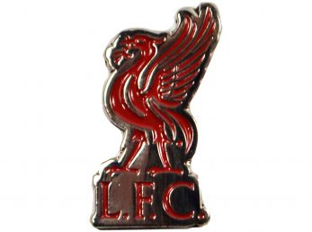 Liverpool Crest Pin Badge Red