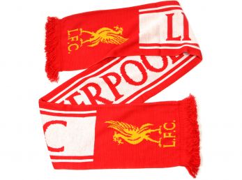 Liverpool FC Block Jacquard Knitted Scarf