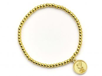 Liverpool Football Club Gold Tone Ballbead Bracelet