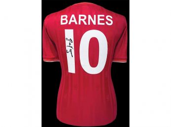 Liverpool John Barnes Signed Football Shirt