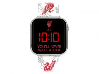 Liverpool LED Watch White With Pedometer