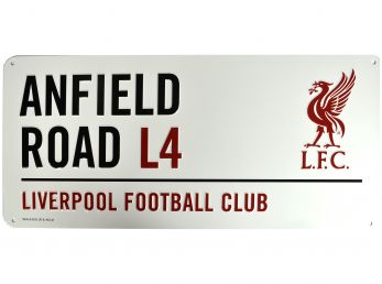 Liverpool Metal Street Sign