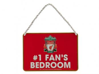 Liverpool FC No One Fans Bedroom Sign