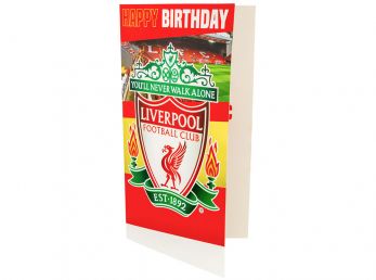 Liverpool Personalised Birthday Card