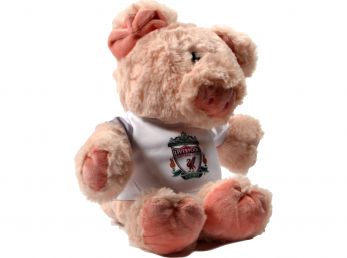 Liverpool Plush Piggy in T Shirt