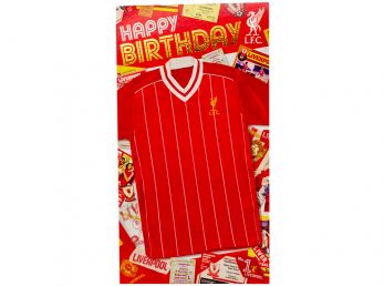 Liverpool Retro Birthday Card