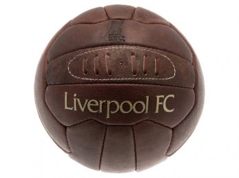 Liverpool Retro Heritage Leather Ball