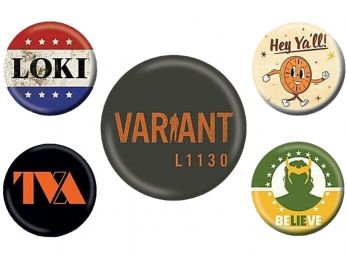 Loki TVA Badge Pack