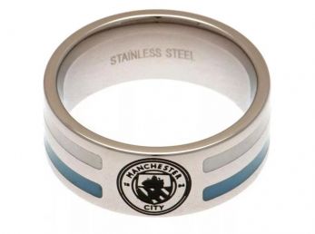 Man City Colour Stripe Ring