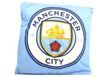 Man City Crest Cushion