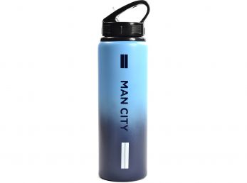Man City FC Fade Aluminium Water Bottle 750ml