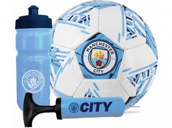Man City FC Official Signature Football Gift Set