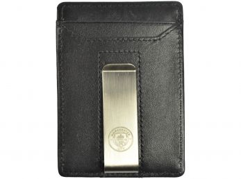 Man City Leather Money Clip Wallet