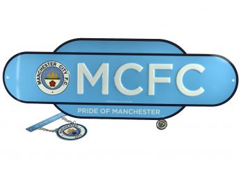 Team Direct Man City Premier Leage Supporters Gift Set