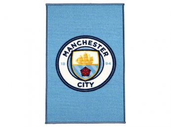 Manchester City Crest Rug