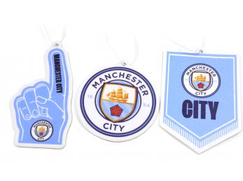 Man City Three Pack Air Freshener