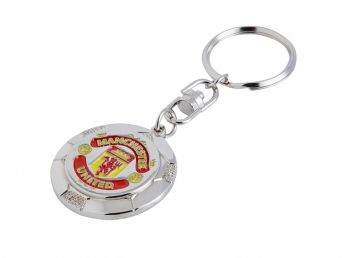 Man UTD Football Keyring