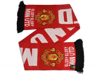 Man Utd Glory Glory Scarf