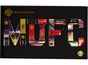 Man UTD Premium Boxed Executive Intial Badge Set