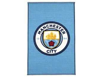 Manchester City Crest Rug