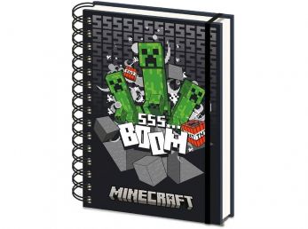 Minecraft A5 (SSS Boom) 3D Lencitular Wiro Notebook