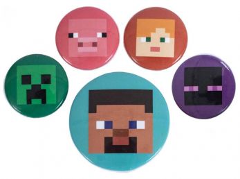 Minecraft (Faces) Badge Pack