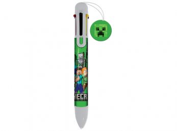 Minecraft Multicoloured Creeper Pen