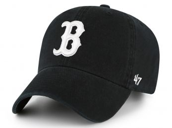 47 Brand MLB Boston Red Sox Clean Up Cap Black