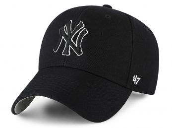 47 Brand MLB New York Yankees MVP Cap Black Black