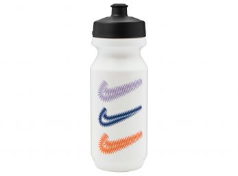 Nike Big Mouth Sports Bottle 2 Graphic 22oz Sail / Black / Hydrangeas / Game Royal / Safety Orange
