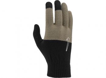 Nike Swoosh Knit Grip Gloves 2 0 Graphic Black / Khaki / Coconut Milk