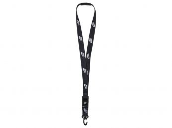 Nike Club Standard Lanyard Black / White / White