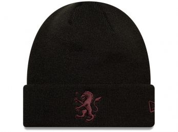 New Era Aston Villa Cuff Knit Beanie Hat Black