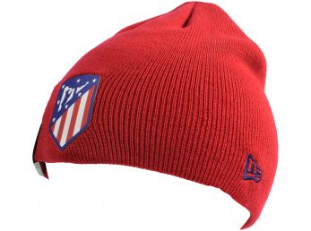 Atletico Madrid Logo Red Skull Knitted Beanie