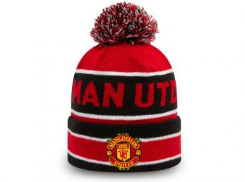 New Era Manchester United FC Jake Knitted Bobble Hat