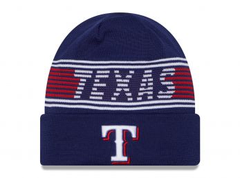 New Era Texas Rangers Sport Knit Beanie Hat