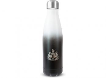 Newcastle United Thermal Bottle Metallic Black White 500ml