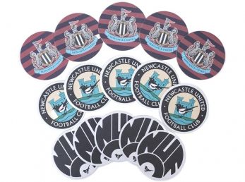 Newcastle United Four Pack Cork Coaster Set