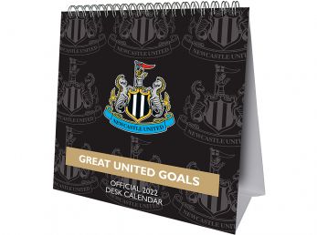 Newcastle United Desk Easel 2022 Calendar