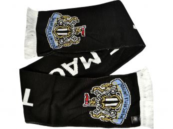 Newcastle United FC 'The Magpies' Jacquard Knit Scarf
