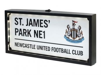 Newcastle United LED Street Sign Light Box