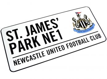 Newcastle Metal Street Sign