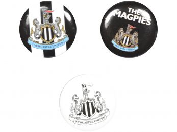 Newcastle United Three Badge Set