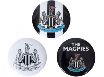 Newcastle United Three Badge Set