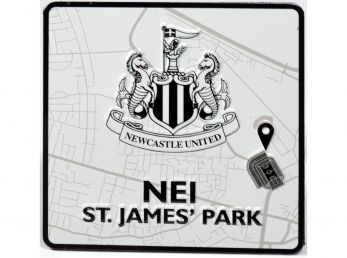 Newcastle United Route To St James Park Magnet