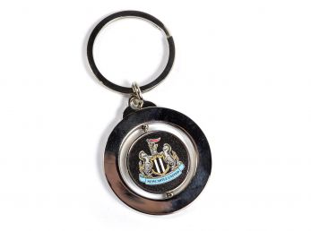 Newcastle United Spinner Keyring