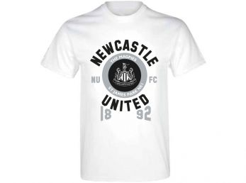 Newcastle United T-Shirt Magpies White