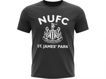 Newcastle United T-Shirt (St James' Park) Black