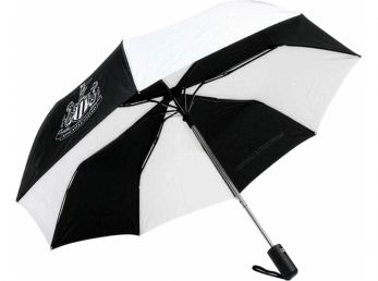Newcastle United Umbrella Black White